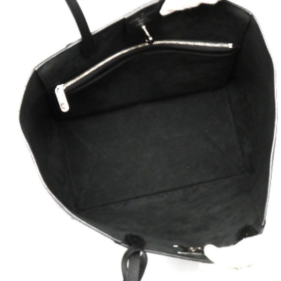 Louis Vuitton Calf Leather LockMe Tote Noir Black - Picture 6 of 8